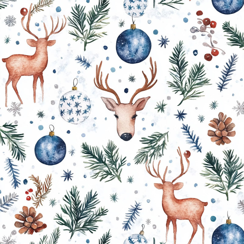 Rustic Christmas Patterns Clipart Bundle - CraftNest - Digital Crafting and Art