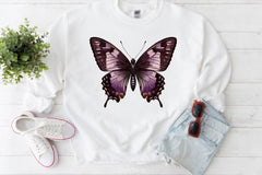 Colorful Butterfly Clipart Bundle - CraftNest - Digital Crafting and Art