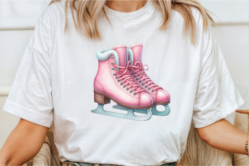 Pink Christmas Clipart Bundle 8 - CraftNest - Digital Crafting and Art