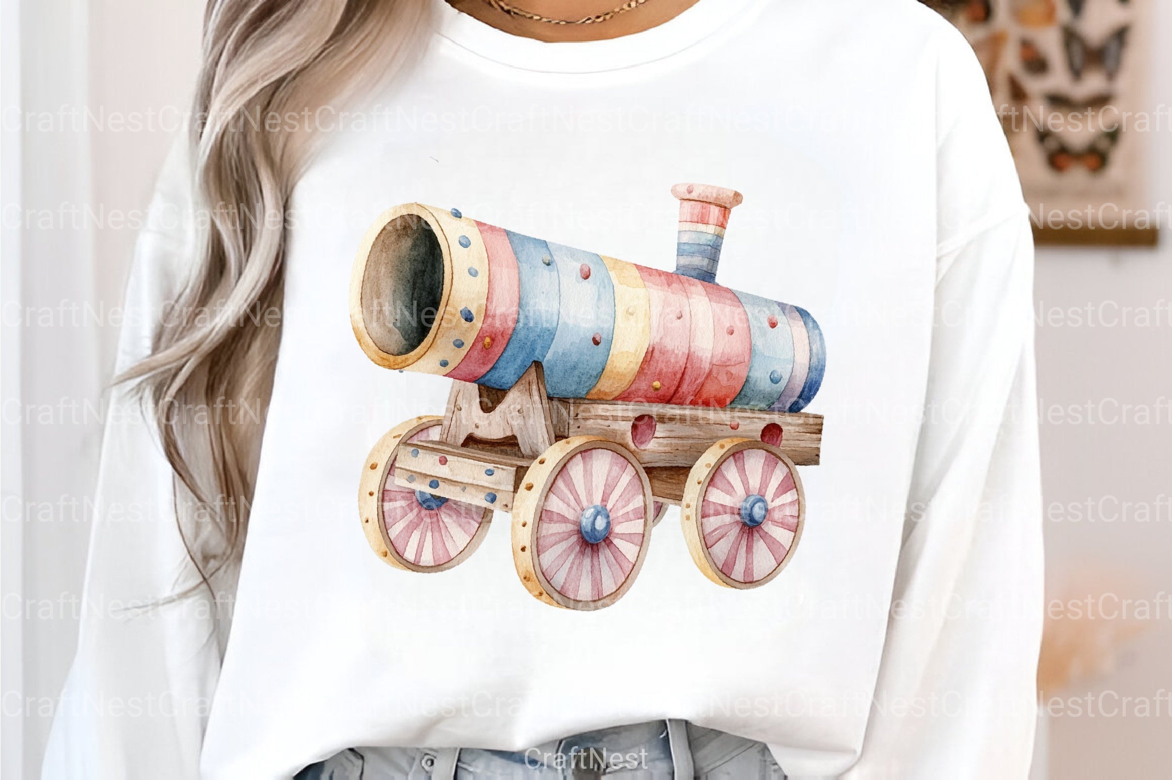 Cute Baby Circus Animals Clipart Bundle - CraftNest - Digital Crafting and Art