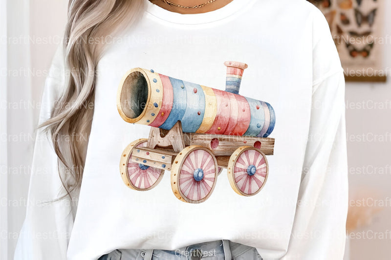 Cute Baby Circus Animals Clipart Bundle - CraftNest - Digital Crafting and Art