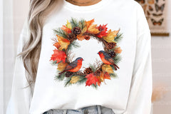 Christmas Wreath Clipart Bundle 88 - CraftNest - Digital Crafting and Art