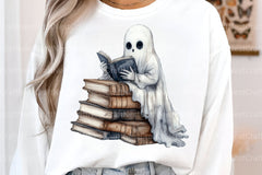 Boho Fall Halloween Ghost Clipart Bundle - CraftNest - Digital Crafting and Art