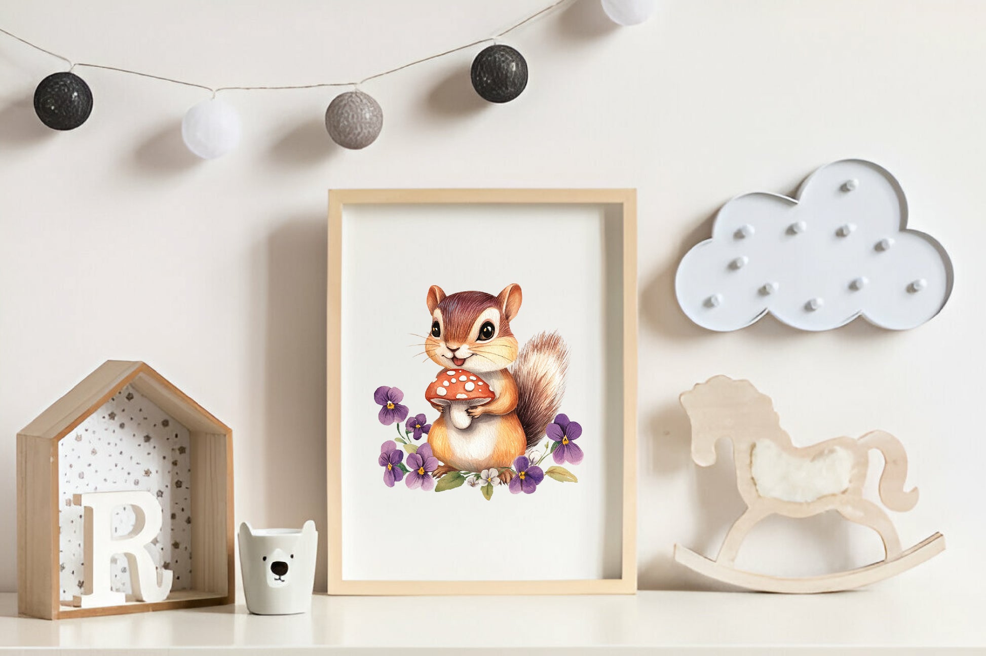 Sweet Woodland Floral Animal Creatures Clipart Bundle - CraftNest - Digital Crafting and Art