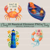 Nautical 1 Clipart Bundle