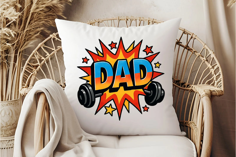 Dad Comic Style Clipart Bundle - CraftNest - Digital Crafting and Art