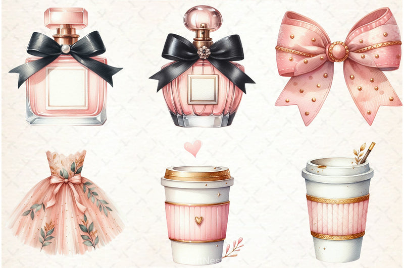 Fashion Classy Woman Clipart Bundle - CraftNest - Digital Crafting and Art