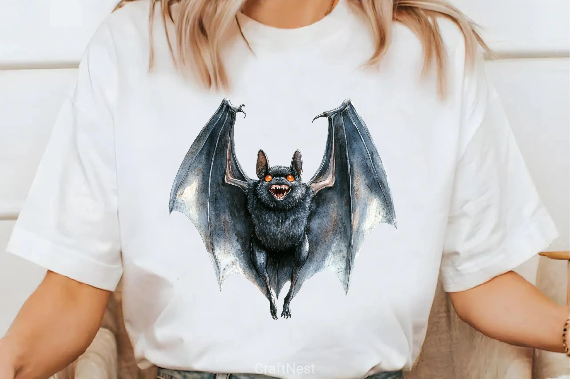 Quirky Halloween Bats Clipart Bundle - CraftNest - Digital Crafting and Art