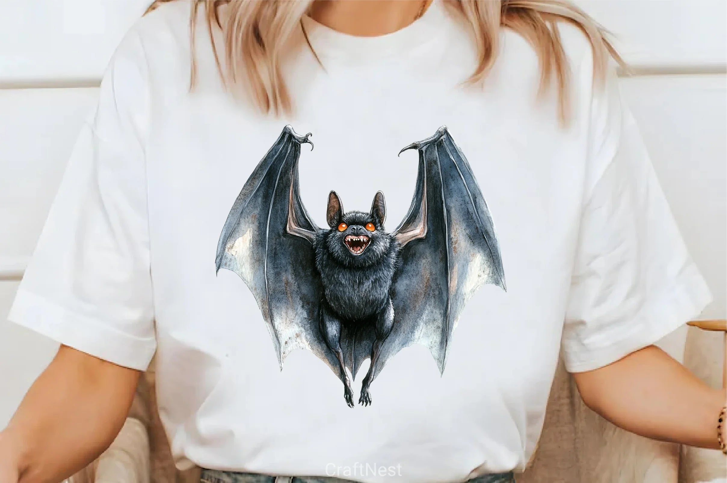 Quirky Halloween Bats Clipart Bundle - CraftNest - Digital Crafting and Art