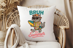 Summer Funny Cat Clipart Bundle - CraftNest - Digital Crafting and Art
