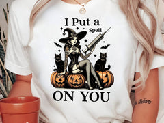 I Put A Spell On You Vintage Halloween Clipart Bundle - CraftNest - Digital Crafting and Art