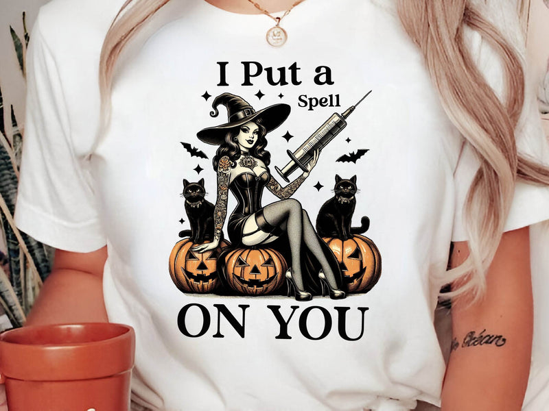 I Put A Spell On You Vintage Halloween Clipart Bundle - CraftNest - Digital Crafting and Art