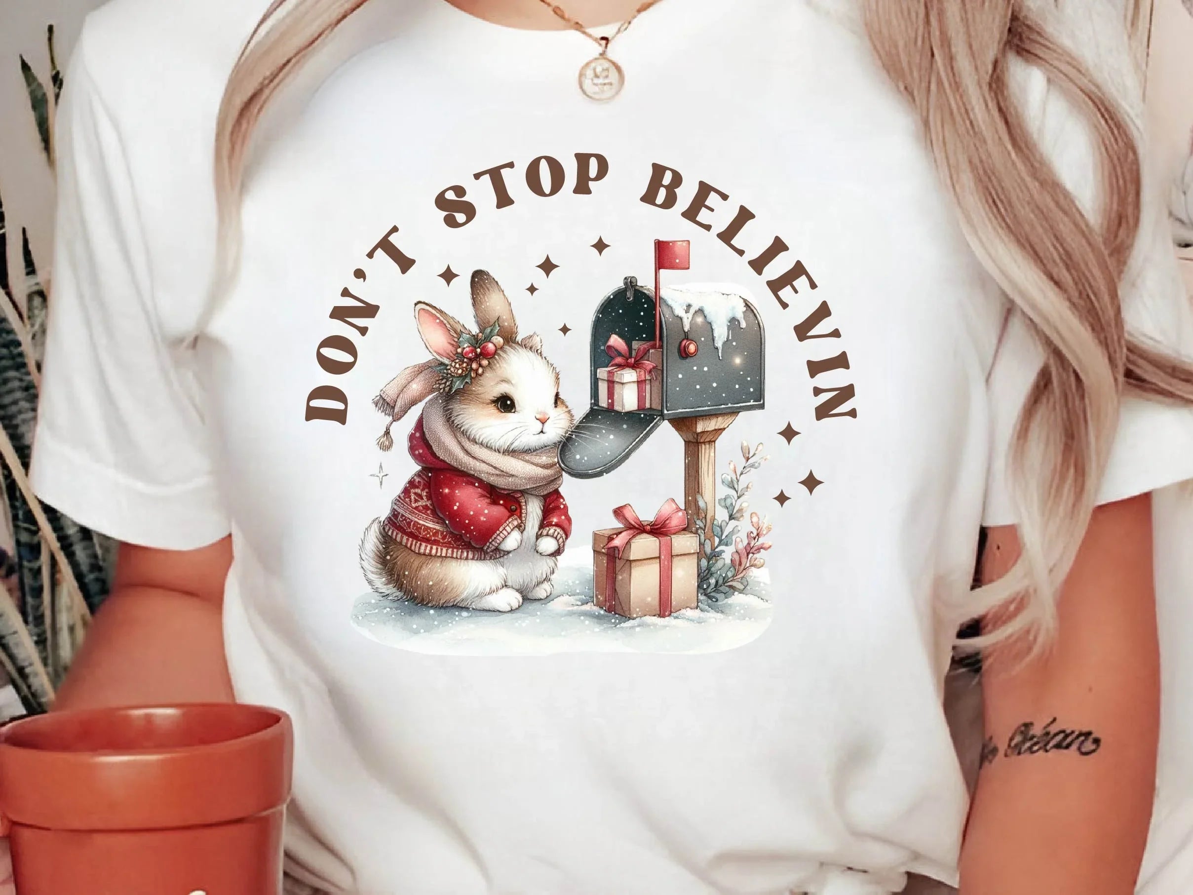 Don'T Stop Believin' Animal Christmas Clipart Bundle - CraftNest - Digital Crafting and Art