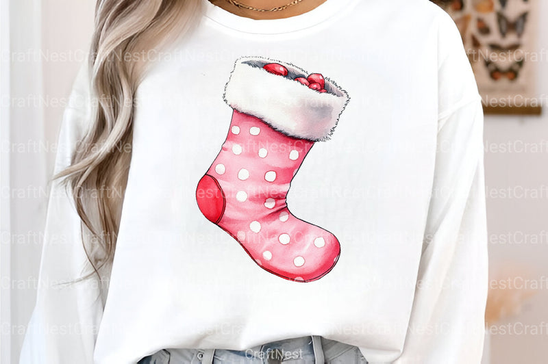 Whimsical Christmas Cute Holiday Illustrations Clipart Bundle - CraftNest - Digital Crafting and Art