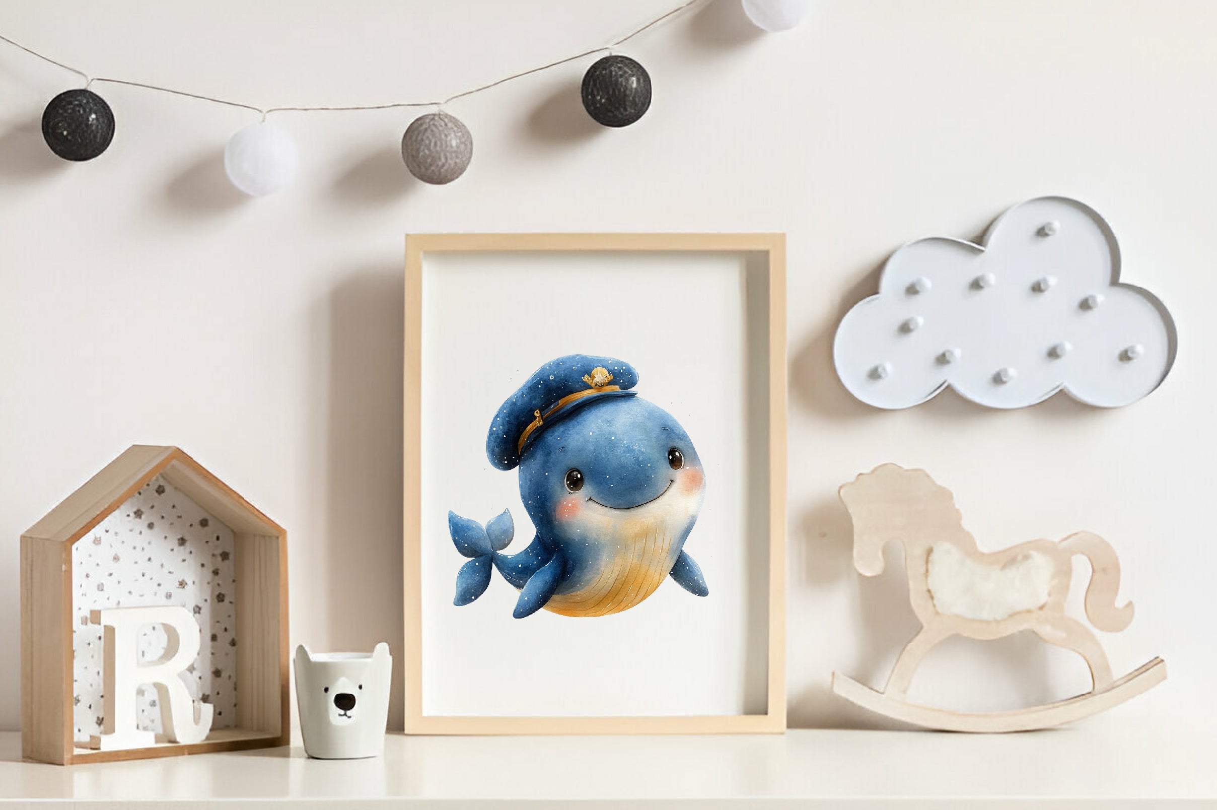 Whale Blue Whale Clipart Bundle - CraftNest - Digital Crafting and Art