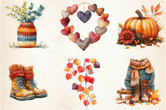 Crochet Autumn Clipart Bundle 3 - CraftNest - Digital Crafting and Art