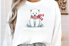 Polar Bear Christmas Clipart Bundle 2 - CraftNest - Digital Crafting and Art