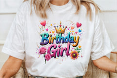 Birthday Girl Clipart Bundle 1 - CraftNest - Digital Crafting and Art
