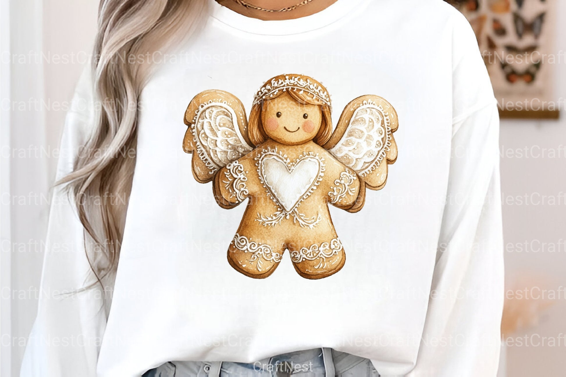 Gingerbread Christmas Cookies Winter Clipart Bundle - CraftNest - Digital Crafting and Art