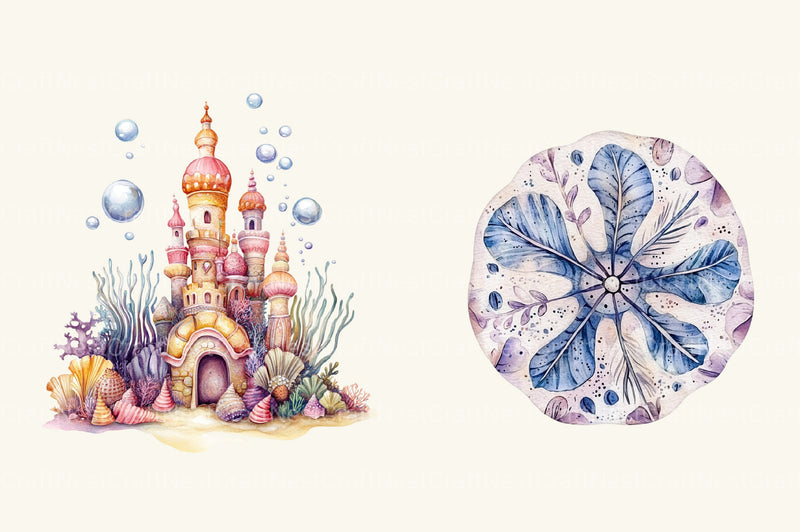 Undersea Clipart Bundle - CraftNest - Digital Crafting and Art