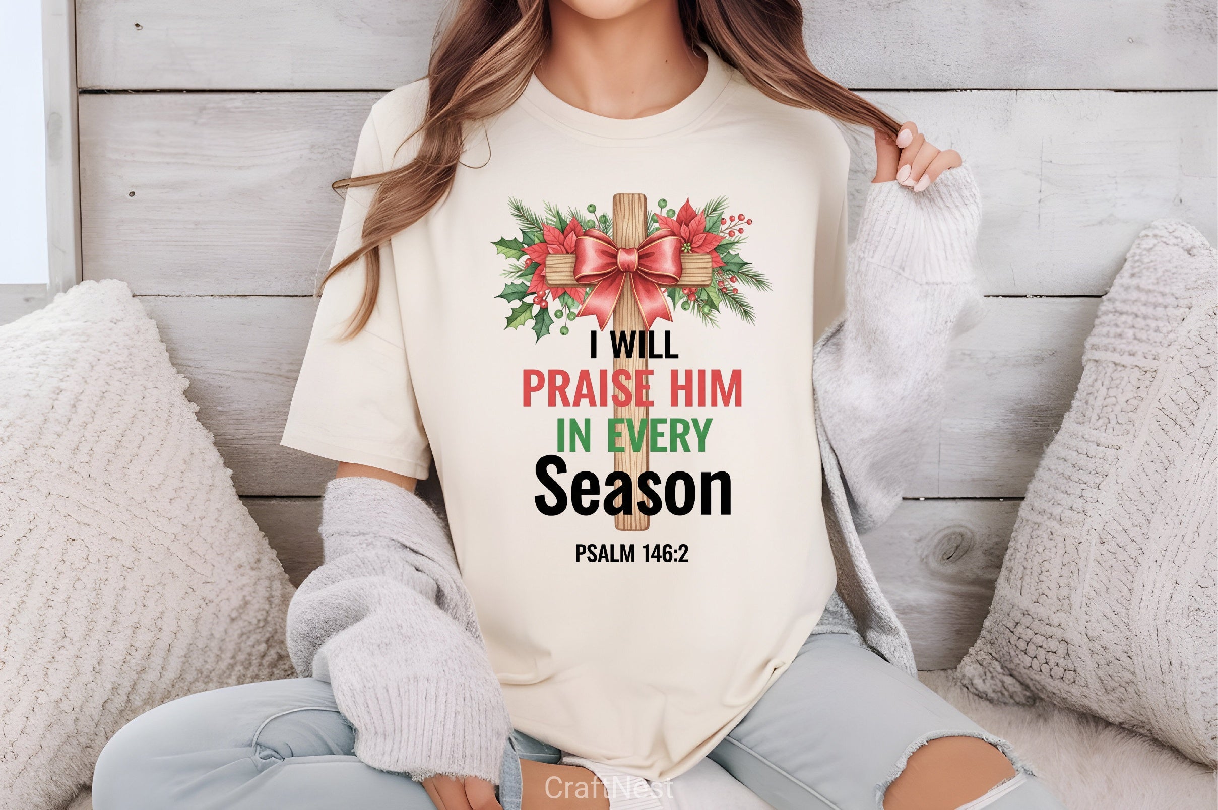 Christmas Cross Clipart Bundle - CraftNest - Digital Crafting and Art