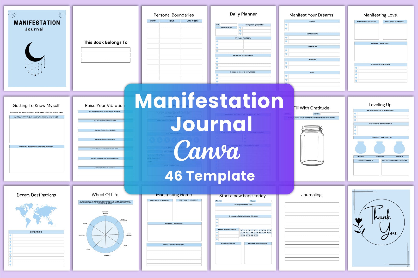 Manifestation Journal for Personal Growth
