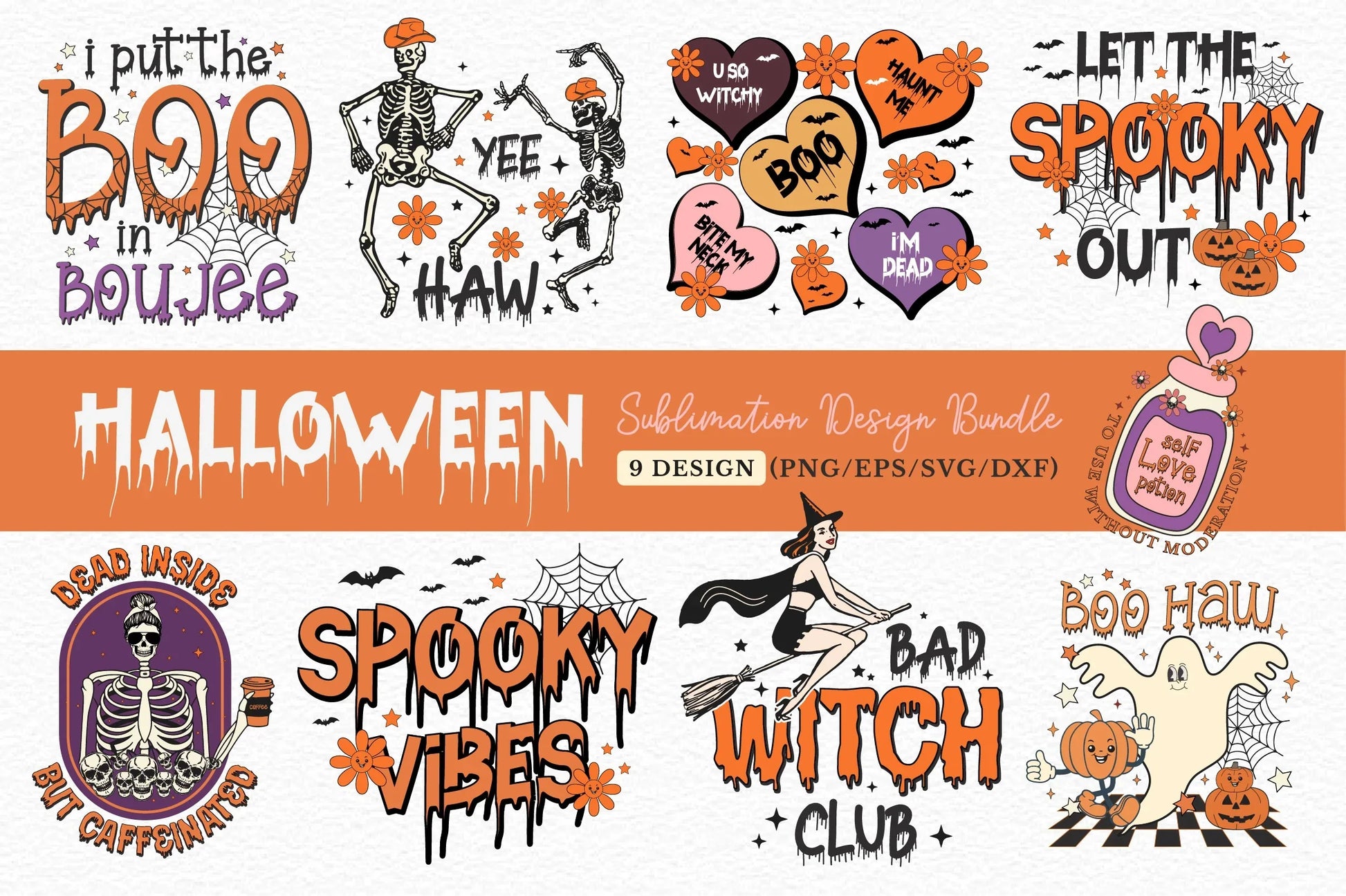 Halloween Design SVG Bundle 7 - CraftNest - Digital Crafting and Art