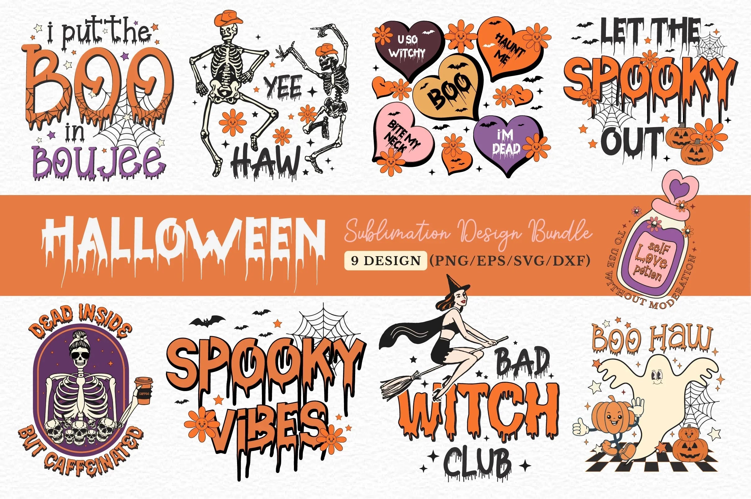 Halloween Design SVG Bundle 7 - CraftNest - Digital Crafting and Art