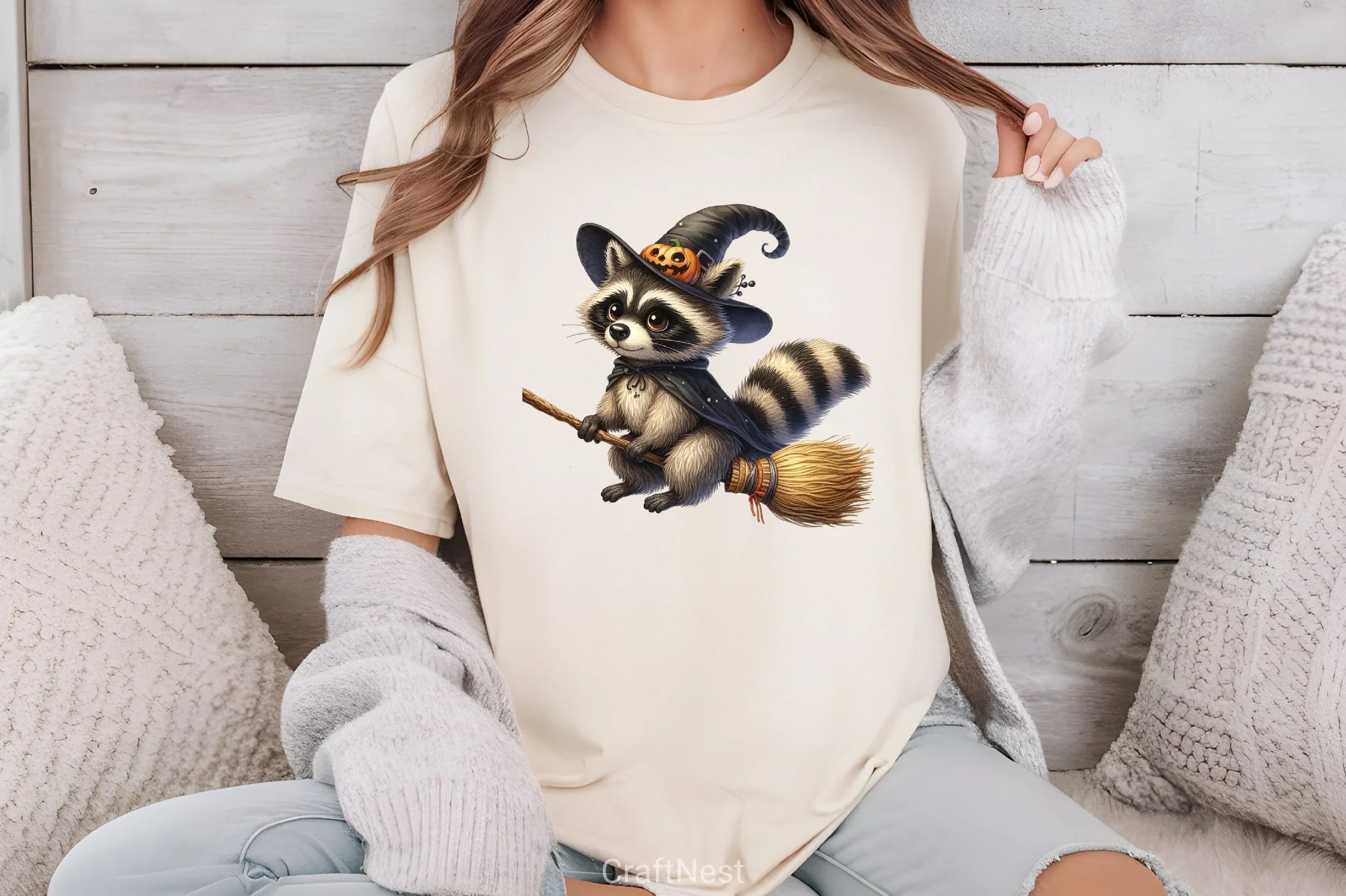 Halloween Raccoon Clipart Bundle 7 - CraftNest - Digital Crafting and Art