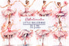 Little Ballerinas Clipart Bundle