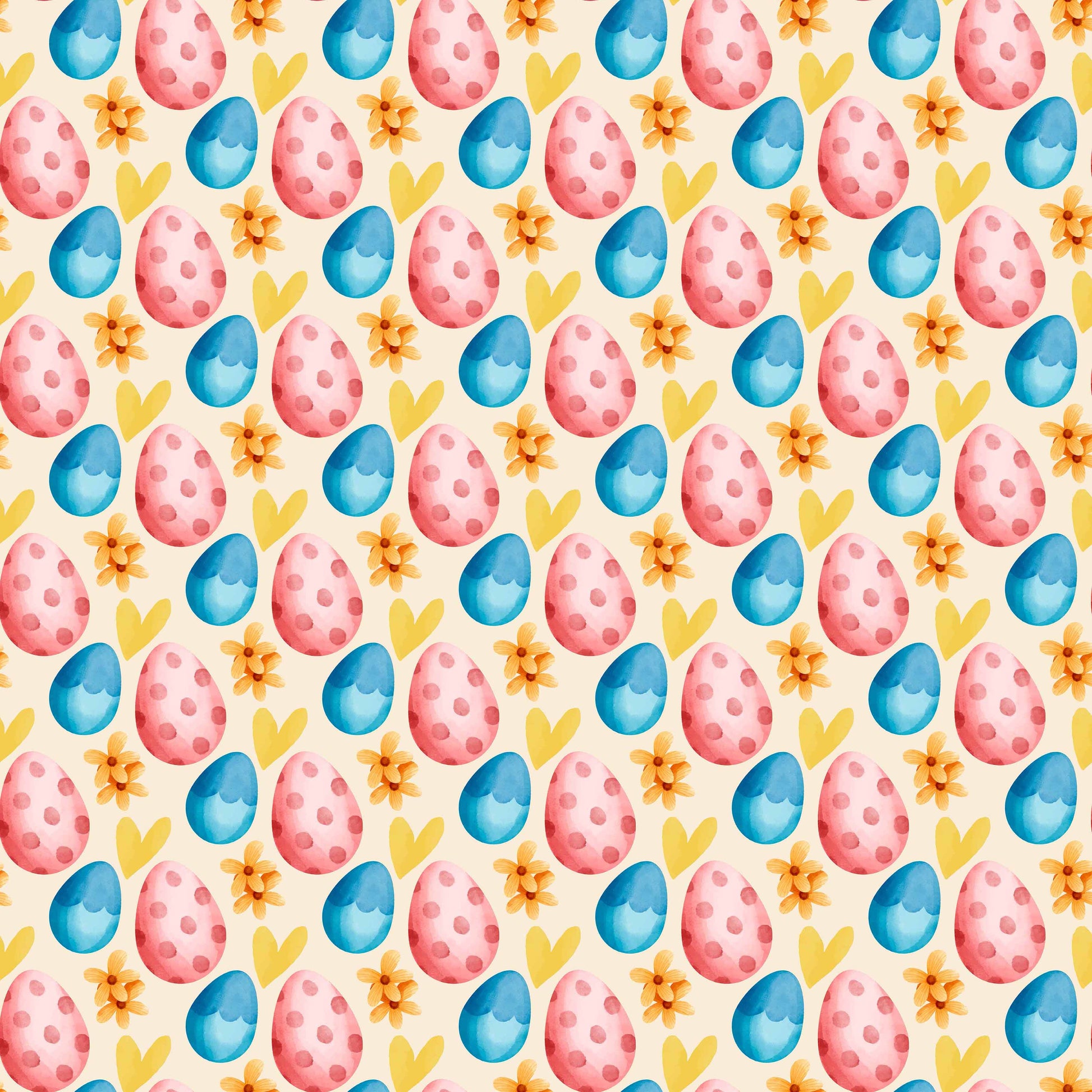 Watercolor Easter Seamless Digital Paper - CraftNest - Digital Crafting and Art