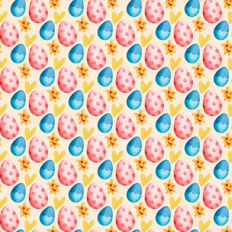 Watercolor Easter Seamless Digital Paper - CraftNest - Digital Crafting and Art