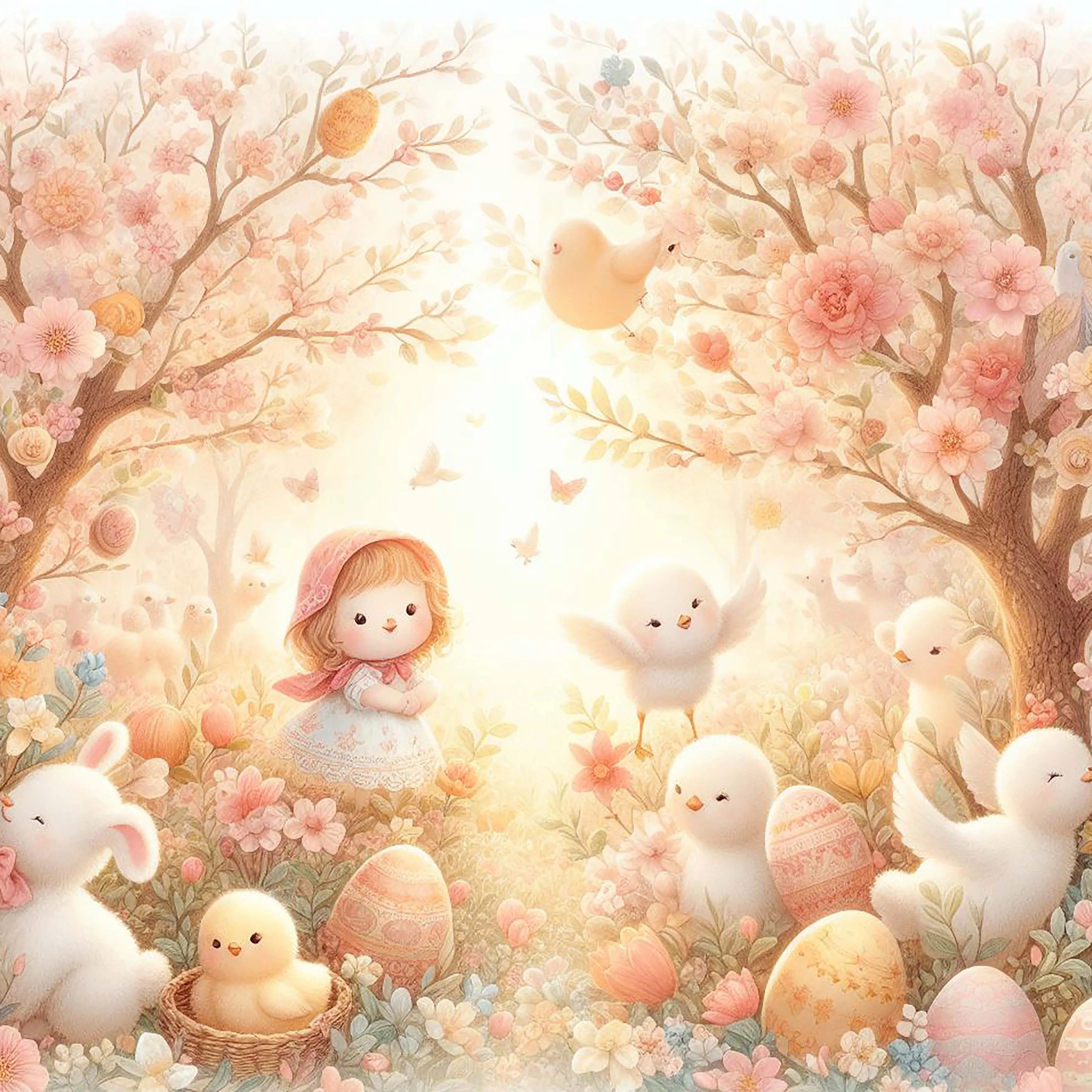 Easter Seamless Digital Paper 1 - CraftNest - Digital Crafting and Art