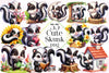 Cute Skunk Clipart Bundle