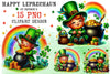 Happy Leprechaun St Patrick'S Clipart Bundle