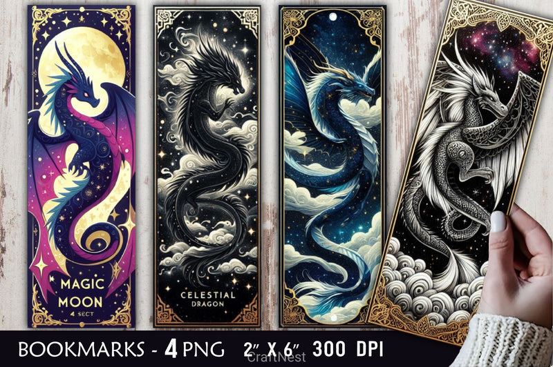 Dragon Clipart Bundle - CraftNest - Digital Crafting and Art