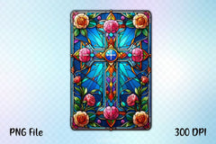 Stained Glass Cross Tarot Card Clipart Bundle 10 - CraftNest - Digital Crafting and Art