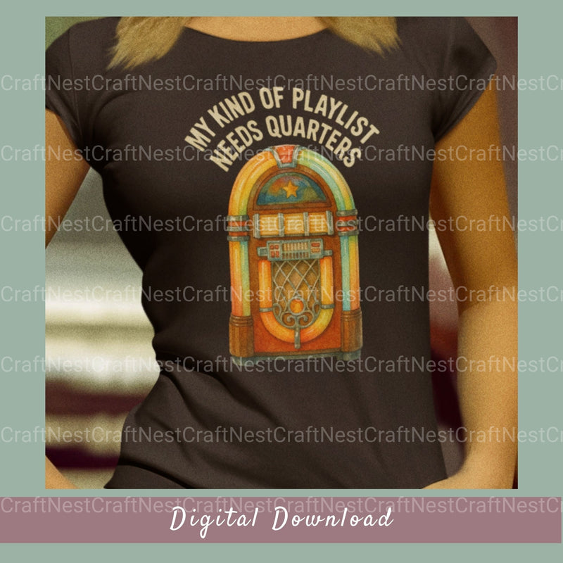 My Kind Of Playlist Needs Quarters Clipart Bundle - CraftNest - Digital Crafting and Art
