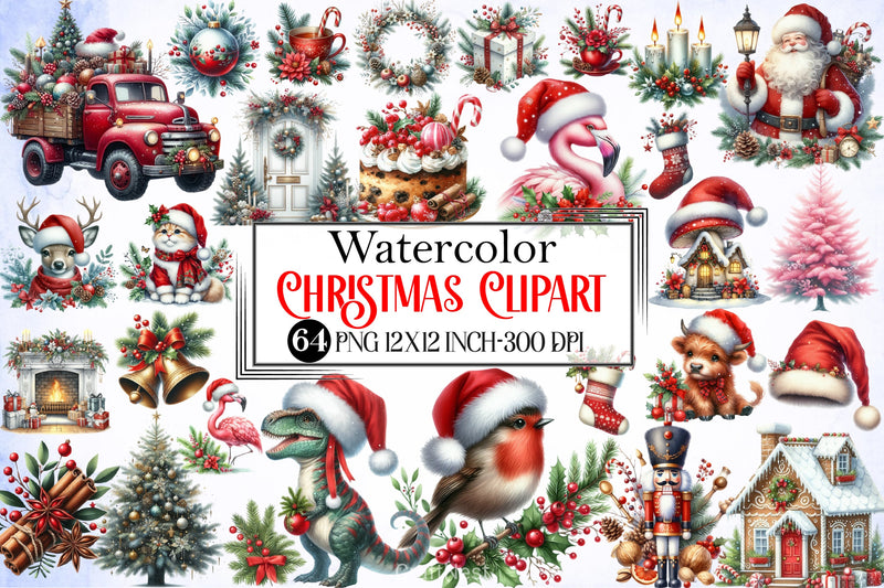 Christmas Clipart Bundle 13 - CraftNest - Digital Crafting and Art