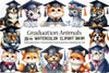 Graduation Animals Clipart Bundle