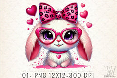 Valentine Bunny Clipart Bundle 4 - CraftNest - Digital Crafting and Art