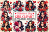 Valentine's Day Girl Clipart Bundle 4
