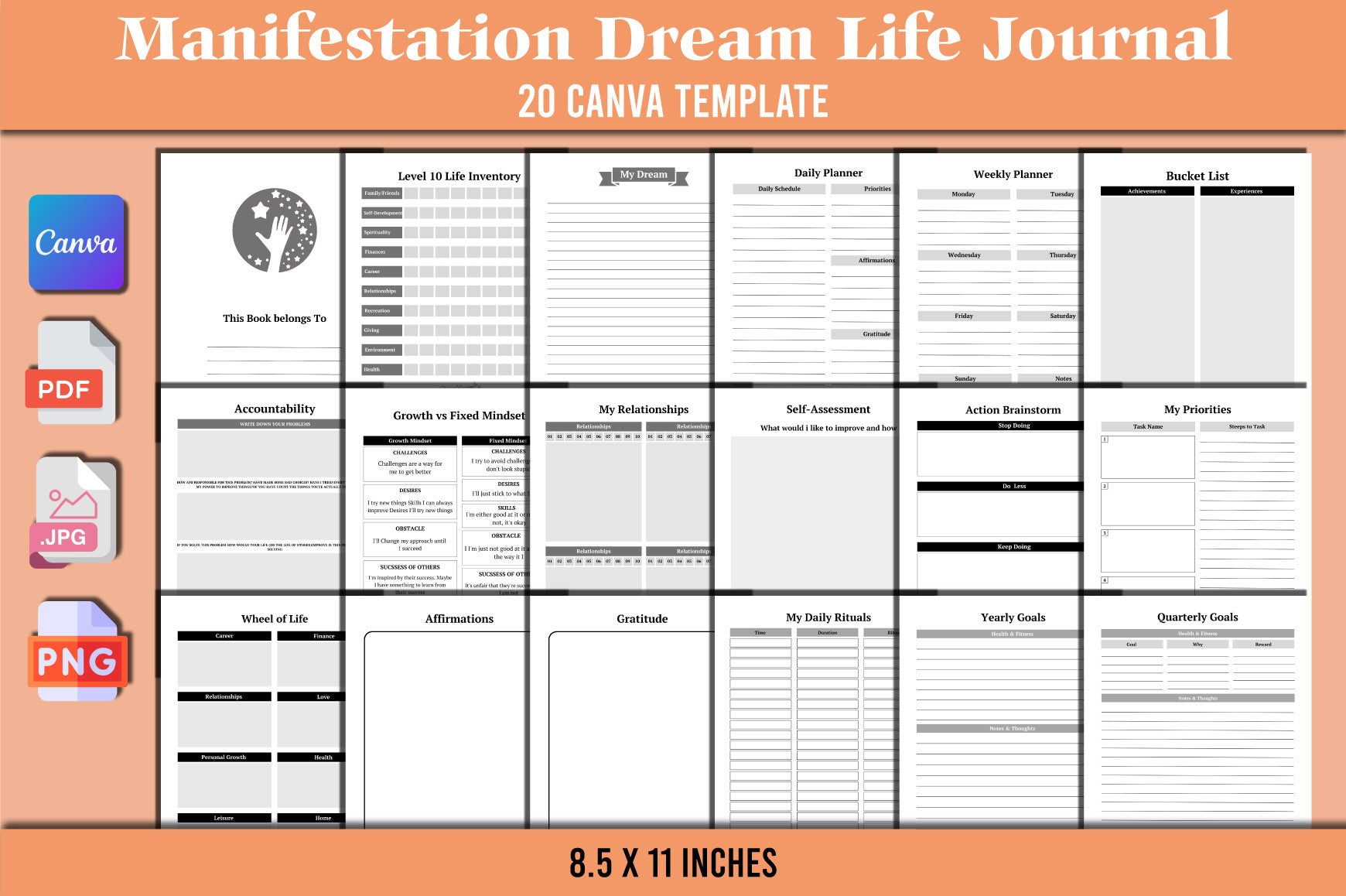 Manifestation Dream Life Journal