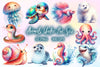 Animals Under The Sea Clipart Bundle