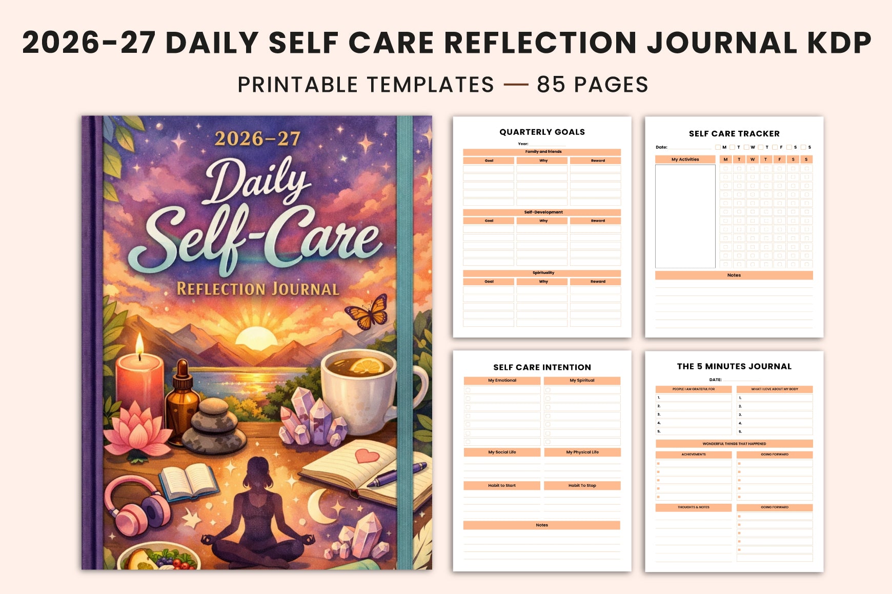 Daily Self-Care Reflection Journal