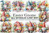 Easter Gnome Clipart Bundle 17