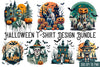 Halloween T Shirt Design Clipart Bundle