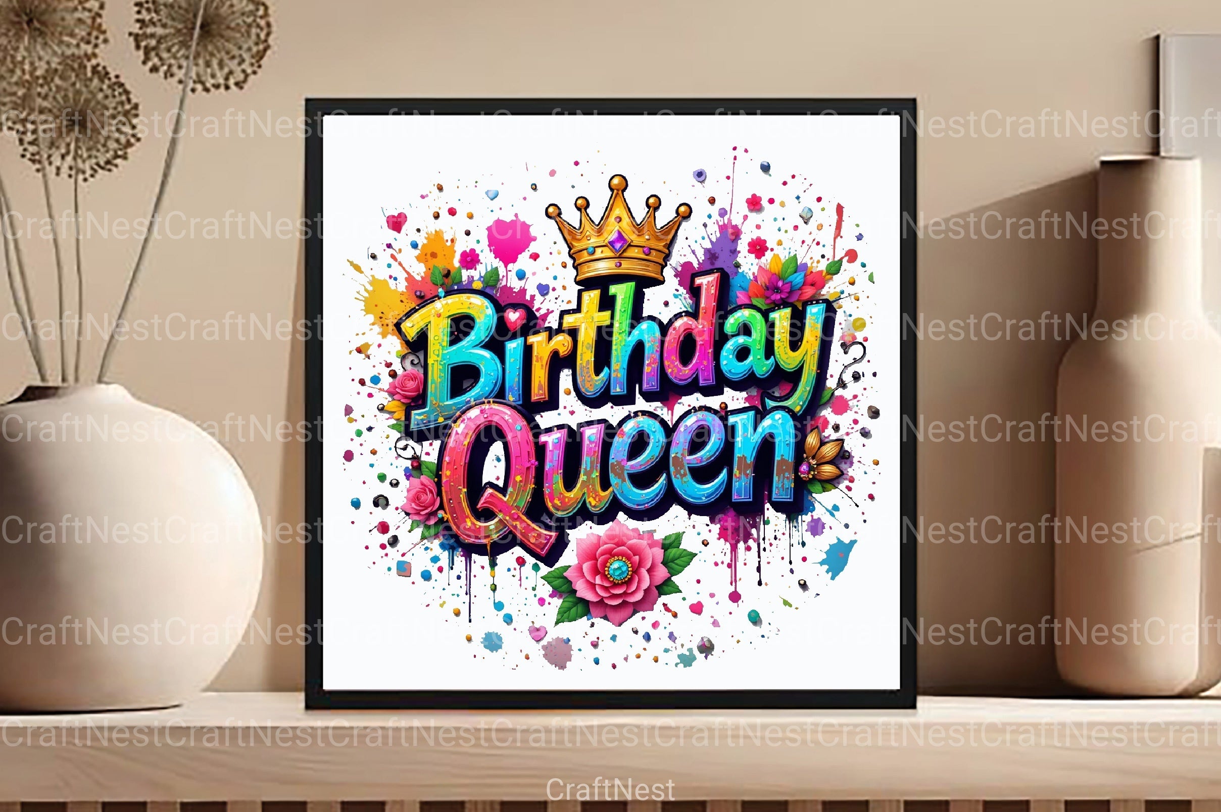 Birthday Queen Clipart Bundle 19 - CraftNest - Digital Crafting and Art