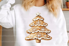 Gingerbread Christmas Cookies Winter Clipart Bundle - CraftNest - Digital Crafting and Art