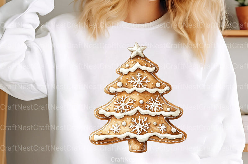 Gingerbread Christmas Cookies Winter Clipart Bundle - CraftNest - Digital Crafting and Art